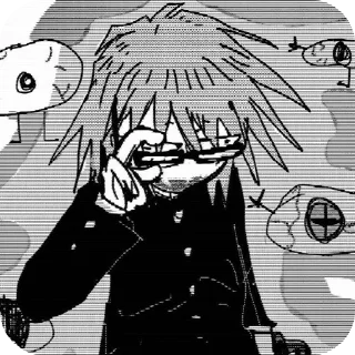 👍 emoji рэндел. :: @Moonlitiy Telegram sticker 12 of 18
