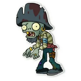 🧶 emoji Растения против зомби 2 зомби Telegram sticker 16 of 81