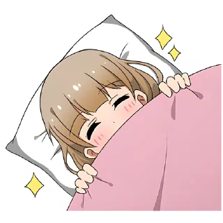 😴 emoji Томная-тян @nyasticks Telegram sticker 16 of 41