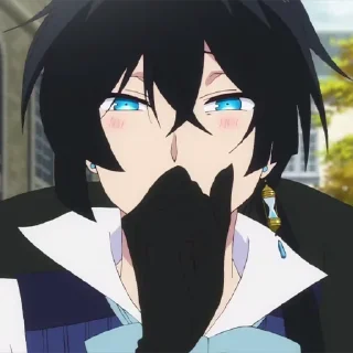 😳 emoji @anime_stickerr Мемуары Ванитаса Telegram sticker 20 of 20