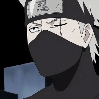 🌟 emoji ::☆:: Hatake Kakashi @saksuksxz Telegram sticker 6 of 50