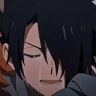 🥺 emoji Обещанный неверленд @anime_sticks Telegram sticker 12 of 20