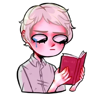 😢 emoji Обещанный Неверленд @nyasticks Telegram sticker 14 of 15