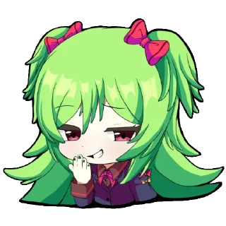 Sticker from witch's heart impact