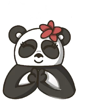 🙏 emoji Мей мей Telegram sticker 5 of 50