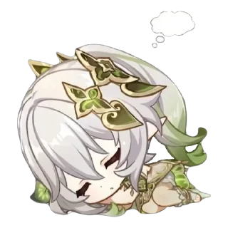 Sticker from нахида Σ੧(❛□❛✿) by @shtoyatakoe