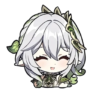 🌱 emoji нахида Σ੧(❛□❛✿) by @shtoyatakoe Telegram sticker 8 of 49