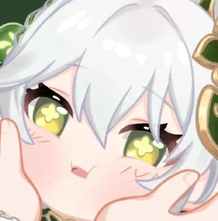 🌱 emoji нахида Σ੧(❛□❛✿) by @shtoyatakoe Telegram sticker 12 of 49