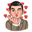 Sticker from Mr. Bean