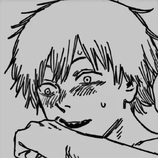 🖤 emoji denji. @chainsawmaneb Telegram sticker 15 of 30