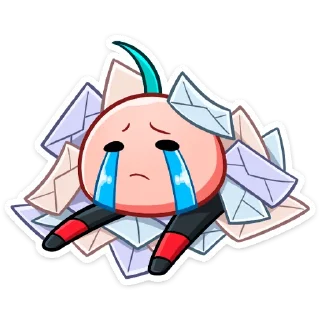 😭 emoji Ниндзя Изаму :: @stickroom Telegram sticker 5 of 20