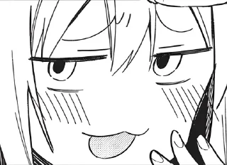 😏 emoji Shikanoko Telegram sticker 12 of 116