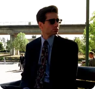 Sticker from X files