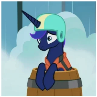 😧 emoji Принцесса Луна Telegram sticker 13 of 15