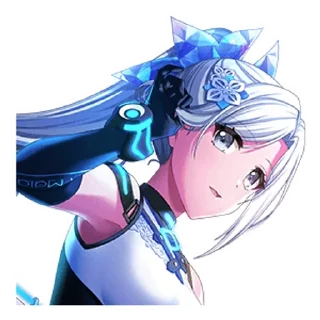 ⚡ emoji Чиби Ибуки Нииджима Telegram sticker 9 of 64