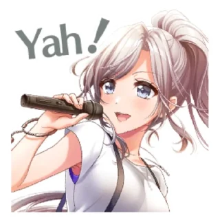 ⚡ emoji Чиби Ибуки Нииджима Telegram sticker 2 of 64