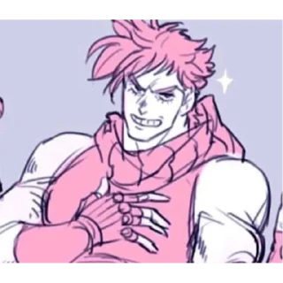 ⭐️ emoji Джозеф Джостар Telegram sticker 8 of 120