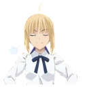 😸 emoji Fate Stay Night Telegram sticker 24 of 34