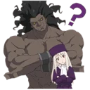 ❓ emoji Fate Stay Night Telegram sticker 8 of 34