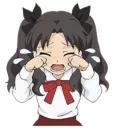 Sticker from Fate Stay Night