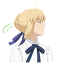 Sticker from Fate Stay Night