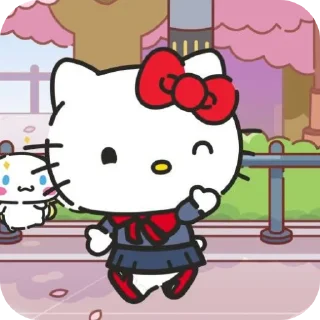 ❤ emoji Hello Kitty @shchobshokuvaty Telegram sticker 7 of 40