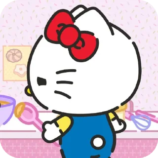 ❤ emoji Hello Kitty @shchobshokuvaty Telegram sticker 17 of 40