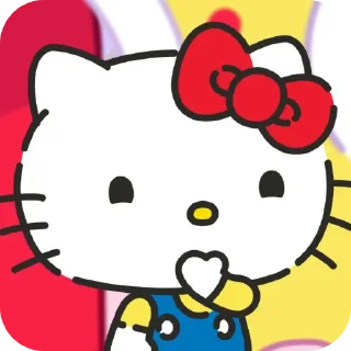 ❤ emoji Hello Kitty @shchobshokuvaty Telegram sticker 19 of 40