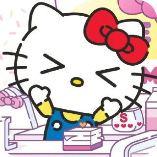 Sticker from Hello Kitty @shchobshokuvaty