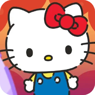 ❤ emoji Hello Kitty @shchobshokuvaty Telegram sticker 16 of 40