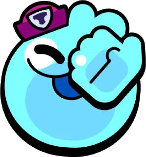🤩 emoji *⁠.⁠✧ @brawlstivv ✧.* Telegram sticker 24 of 60