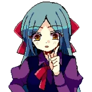 😯 emoji Lilia Bradley Telegram sticker 16 of 47