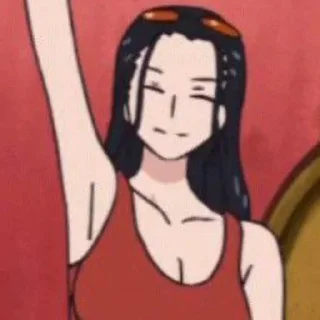 🙂 emoji nico robin Telegram sticker 5 of 52
