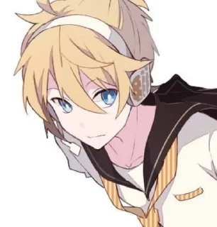 📳 emoji Кагамине Лен💛купите мне комп Telegram sticker 14 of 56