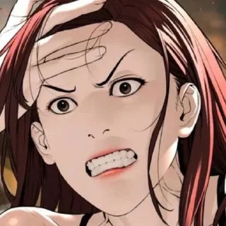 🤬 emoji Госпожа. Telegram sticker 23 of 45