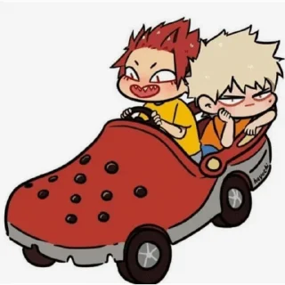 👍 emoji Киришима Telegram sticker 16 of 25