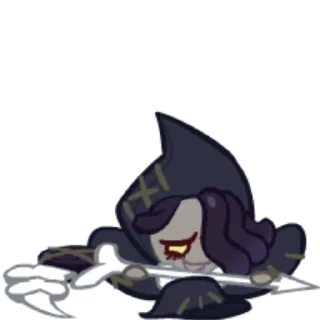 ⛓ emoji Licorice Cookie! Telegram sticker 13 of 58