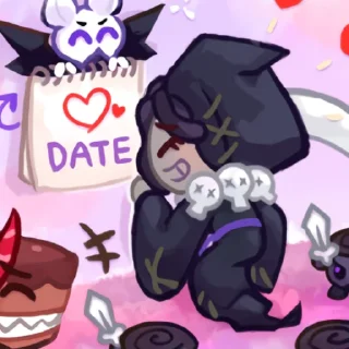 ☺️ emoji Licorice Cookie Telegram sticker 18 of 20