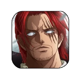 😪 emoji Шанкс @animestikersshop Telegram sticker 19 of 20
