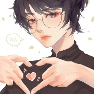 ❤ emoji Скарамучча::@freedom_allfd_bots Telegram sticker 18 of 119