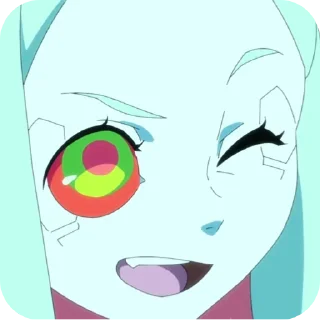 🦾 emoji (🦾🔴{[REBECCA]}🔵🦾)_[М.Ленивый Telegram sticker 24 of 120