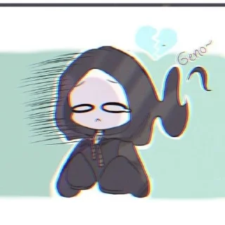 ☠️ emoji 𝖱𝖾𝖺𝗉𝖾𝗋 𝗌𝖺𝗇𝗌 🛐 Telegram sticker 19 of 35