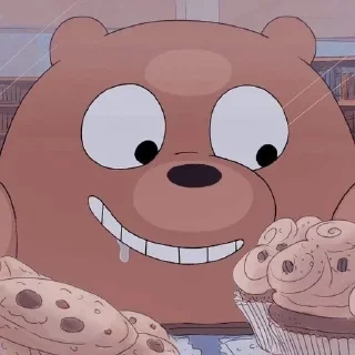 🌟 emoji We Bare Bears • @Earth928B Telegram sticker 24 of 50