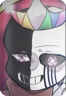 🌟 emoji Multiverse!King Sans @UndertaleDeltaruneStickersArts Telegram sticker 8 of 16