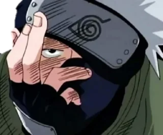 🤦‍♂️ emoji Hatake Kakashi Telegram sticker 12 of 21