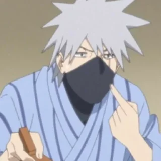 👈 emoji Kakashi Hatake Telegram sticker 18 of 102