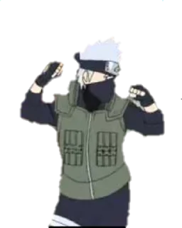 🕺 emoji Hatake Kakashi Telegram sticker 20 of 21