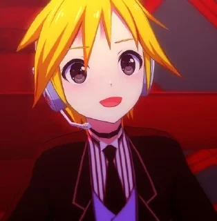 🌟 emoji Kagamine Len/<3 Telegram sticker 17 of 33