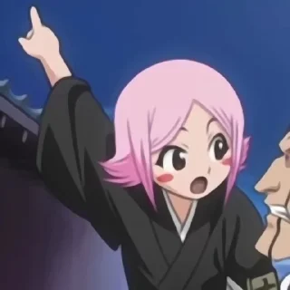 😍 emoji Yachiru by @Bleach_404 Telegram sticker 7 of 120