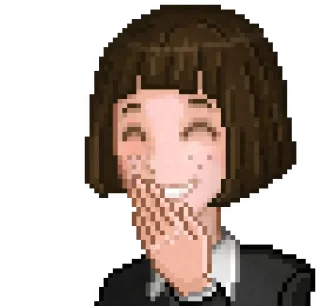 😁 emoji Yuppie psycho Telegram sticker 23 of 35